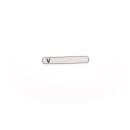Typenschild Fahrgestellnummer V-. deutsche Modelle (60x12mm)