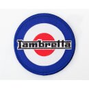 Aufnäher gestickt "Lambretta" Target, ...