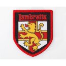 Aufnäher gestickt Lambretta Wappen, ca. 75x60mm