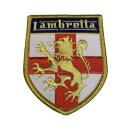 Aufnäher gestickt Lambretta Wappen, St- George...