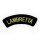 Patch embroided "Lambretta" black/gold