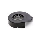 Flywheel cover DL/GP black (long finns)