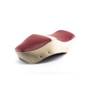 Seat cover Series 1-2 f. german models -cream/red-
