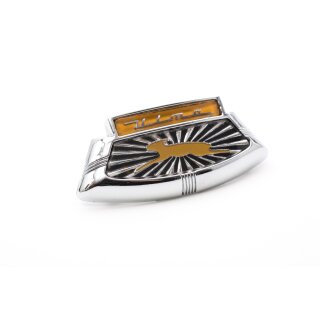 Horn cover badge "Ulma" yellow/black Series 2-3