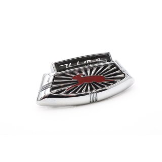 Horn cover badge "Ulma" black/red Series 2-3