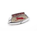 Horn cover badge "Ulma" cream/red Series 2-3