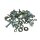 Nut & bolt set legshield/floorboards/horncover Serveta Jet/etc… (zinc)