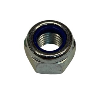 Front axle nyloc nut Series 1-3/DL/GP/J50-125 (zinc)