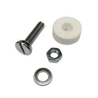 Number plate screw (zinc)