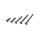 Linsensenkkopfschraube (Schlitz) M5x40 (Zink)
