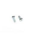 Raised countersunk screw M6x10 (zinc)