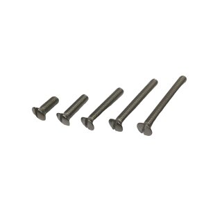 Raised countersunk screw M5x14 (stainless)