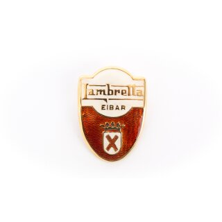 Beinschildemblem "Lambretta Eibar" span. LD