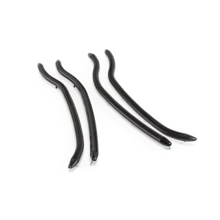 Rear floorboard runners Series 1-2 -black-