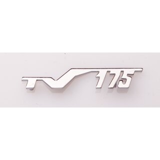 Legshield badge "TV175" Series 1/early Series 2