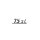 Schriftzug "75sl" -Beinschild-