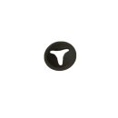 Round elastic nut Ø 4mm (black)