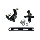 Schaltwippenset Serie 1-3/DL/GP Aluminium -schwarz-