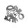 Rubber kit Li Series 3 grey