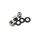 Hutmuttern 14mm D/LD - chrom -