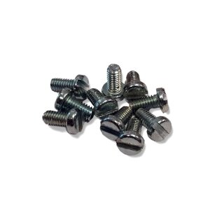 Cheese head screw f. floor channel M4x8 (zinc)