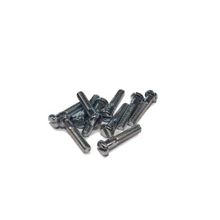 Cheese head screw f. floor channels M4x20 (zinc)