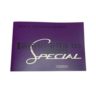 Owners manual Li 125 Special (ital.)