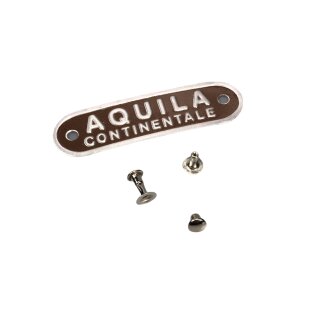 Seat badge "AQUILA Continentale" brown