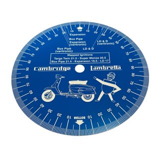 Gradscheibe "Cambridge" Serie 1-3/DL/GP/Lui/Luna/Vega/Cometa/J50-125