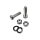 Exhaust fixing kit Lui/Luna/Vega/Cometa 75cc -Lui 28-