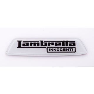 Rear frame badge "Lambretta Innocenti" for SX150/200/LiS125