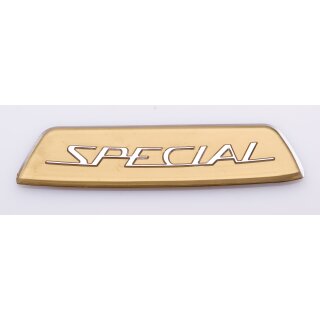 Heckemblem -Casa Lambretta- "Special" gold