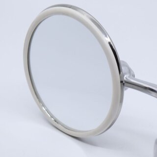 Legshield mirror "Scootopia" round (left)