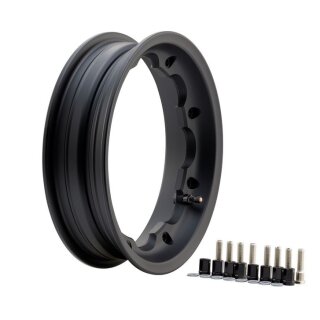 Wheel rim "SIP-Octopus" tubeless alloy matt black Series 1-3/DL/GP