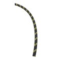 HT lead textile braided black/yellow