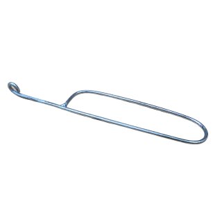 Front brake cable guide (Reverse-Pull) zinc plated