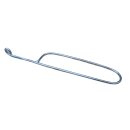 Front brake cable guide (Reverse-Pull) zinc plated