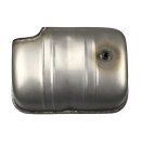 Long range fuel tank "Jockeys Boxenstop" RH carbs (12ltr.) Series 1-3/DL/GP/Serveta -unpainted/oiled-