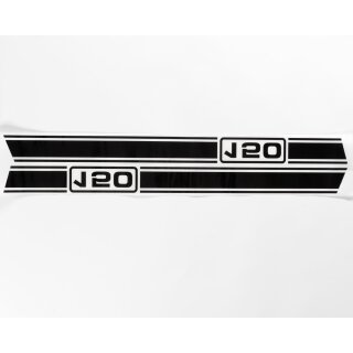 Aufkleber "Casa Lambretta" Jet "150" f. Seitenhauben schwarz