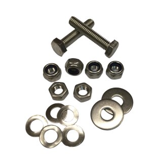 Front damper fixing set Series 1-3/DL/GP (stainless) -E8-