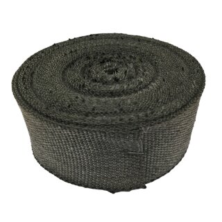 Exhaust insulating wrap 10m x 50mm -graphite-