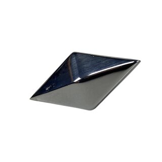 Pyramid frame plug alloy/polished