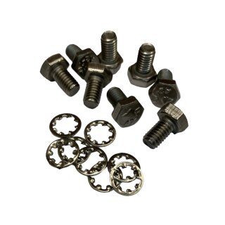 Fork buffer fixing kit Series 1-3 (stainless)