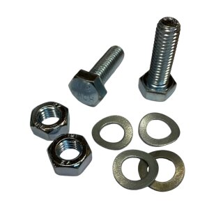 Rear floorboard support fixing set Series 1-2 (zinc)