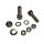 Nut & bolt set for toolbox/air scoop/airbox Series 1-3/DL/GP (stainless)