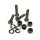 Nut & bolt set handlebar/steering clamp Series 1-3/DL/GP (zinc)