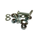 Nut & bolt set numberplate holder Serie 1-2 (zinc)