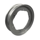 Conversion wheel rim from 9" to 10" J50-125 -silver-