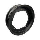 Conversion wheel rim from 9" to 10" J50-125 -matt black-