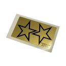 Stickers star -golden- (Ø 45mm)